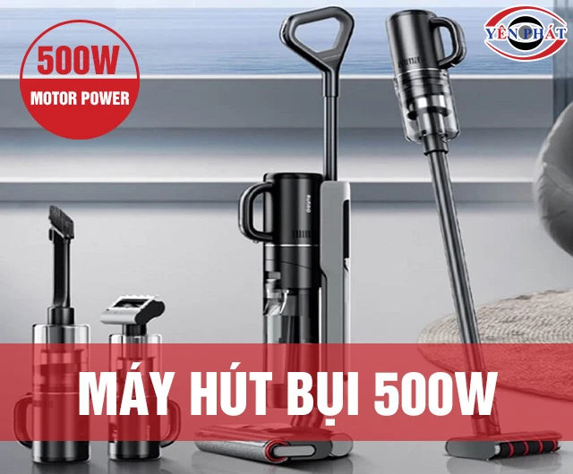 8+ Máy hút bụi 500W: Gọn nhẹ, Tiện lợi, Giá siêu rẻ