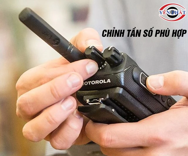 Chỉnh tần số bộ đàm VHF