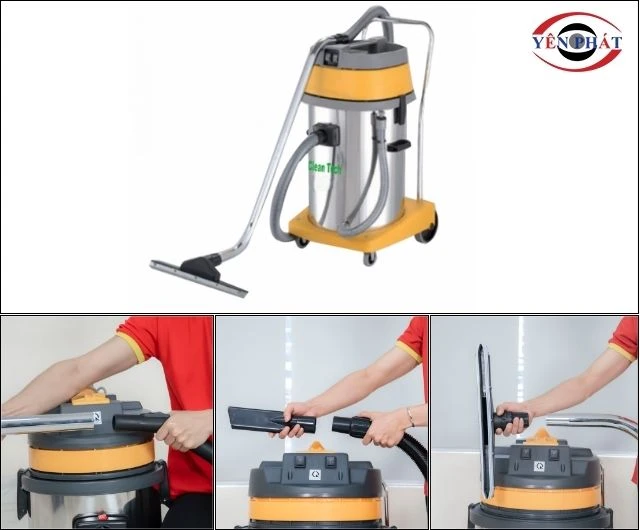 Máy hút bụi Clean Tech CT 270 làm sạch nhanh