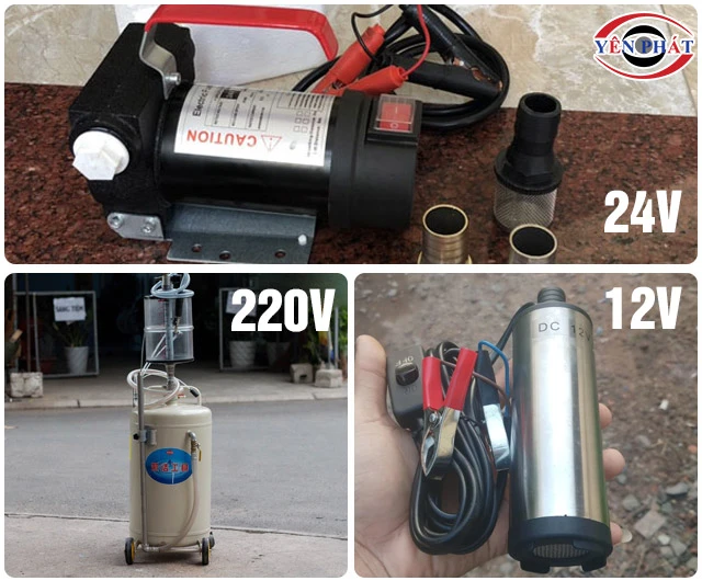 Phân loại máy hút dầu diesel