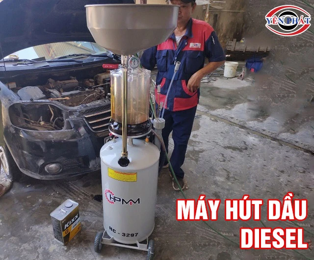 Ứng dụng máy hút dầu diesel