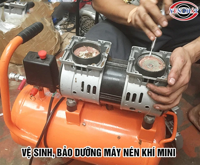Bảo dưỡng máy nén khí mini