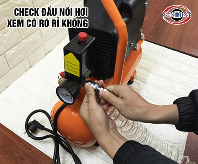 Lỗi máy nén khí mini không lên áp