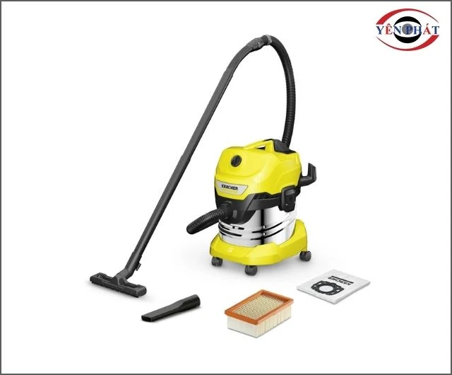 Máy hút bụi 1000W Karcher WD 4 S bền bỉ