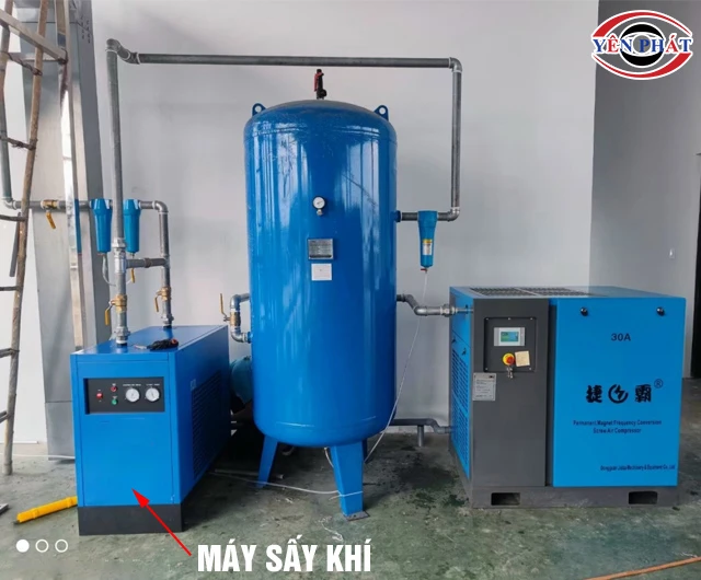 Máy sấy khí nén trong hệ thống máy nén khí