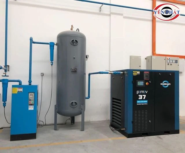 Máy nén khí 100HP được ứng dụng phổ biến trong cuộc sống