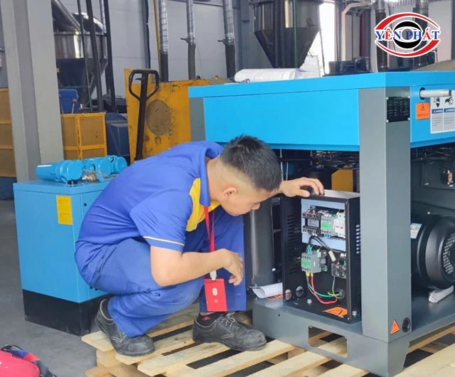 Lưu ý khi lắp đặt biến tần cho máy nén khí