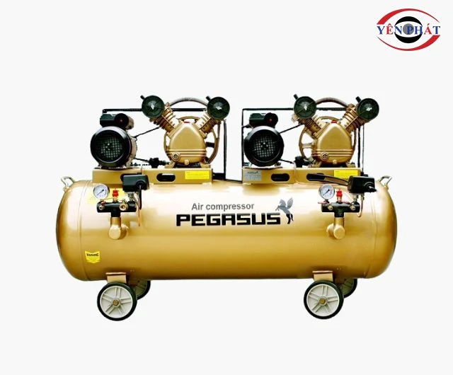 Máy nén khí Pegasus TM-V-0.25/8×2 (3HP x 2) sức bền cao