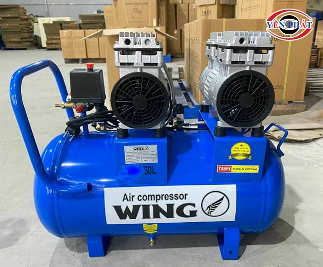 Máy nén khí 50L không dầu