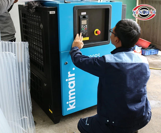 lắp đặt máy nén khí Hàn Quốc