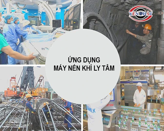 Ứng dụng của máy nén khí ly tâm