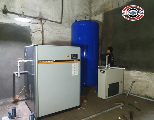 lưu ý khi lắp đặt máy nén khí