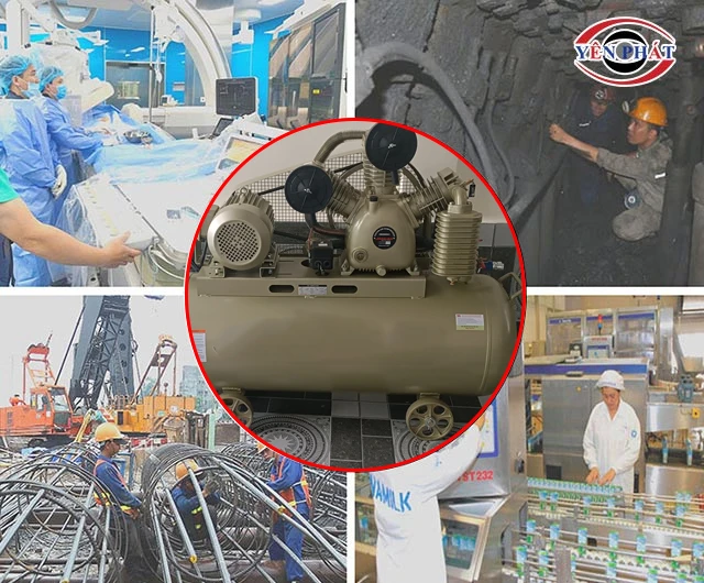 Ứng dụng của máy nén khí 2 cấp