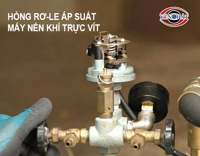  rơ-le áp suất hỏng