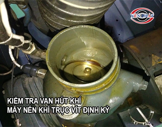 kiểm tra Van hút khí