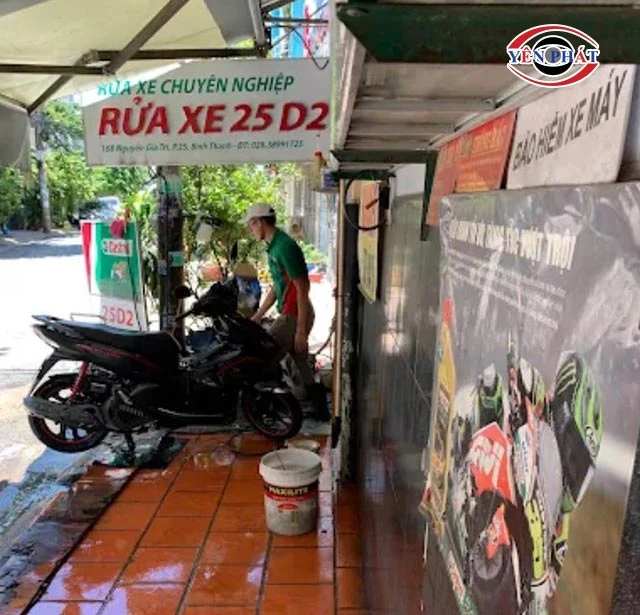 Rửa xe 25D2
