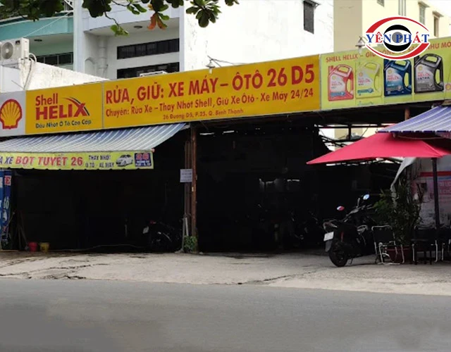 Rửa xe 26D5