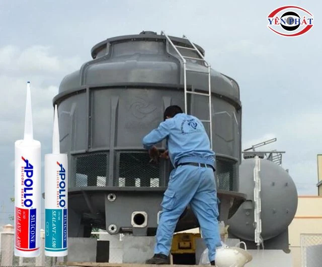 Keo dán tháp giải nhiệt có vai trò quan trọng