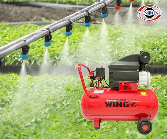ứng dụng máy nén khí ngành nông nghiệp