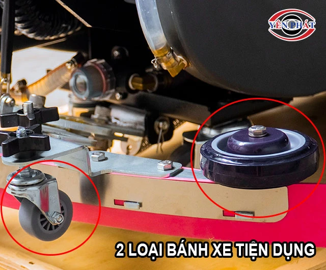2 loại bánh xe