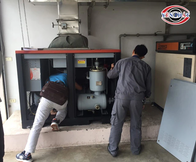 kiểm tra và bảo trì máy định kỳ