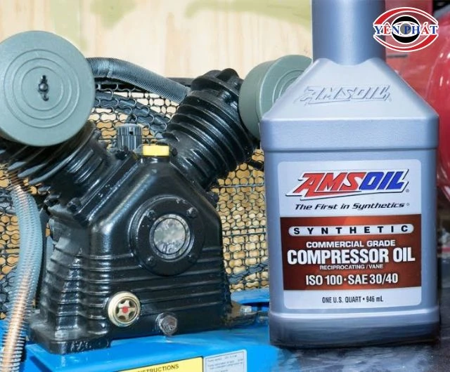 Lưu ý khi thay dầu máy nén khí Piston