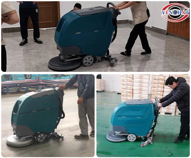 Ứng dụng máy chà sàn công nghiệp liên hợp Kumisai KMS 65C