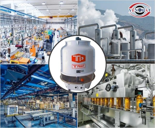 Tháp giải nhiệt TPC được ứng dụng phổ biến