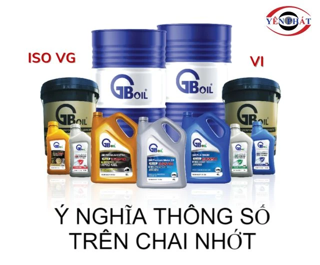 Lý giải thông số trên chai dầu máy nén khí Piston