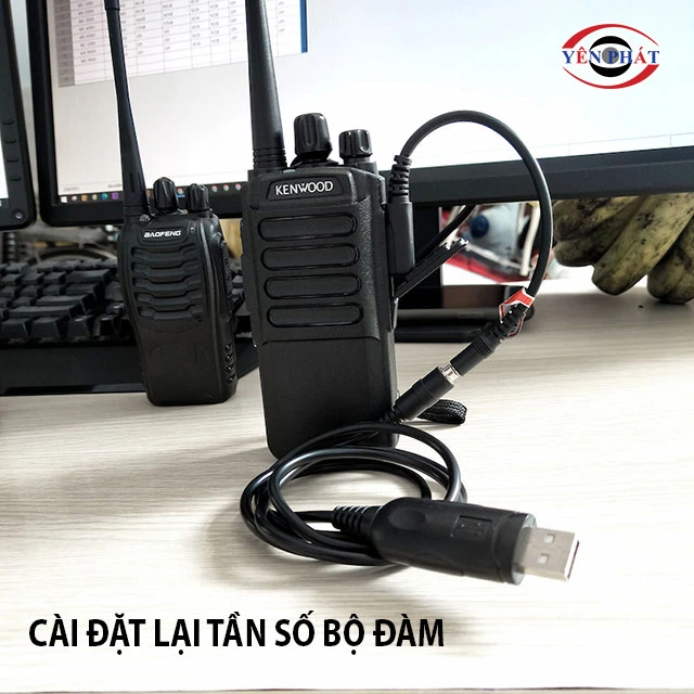 Cài đặt lại tần số bộ đàm