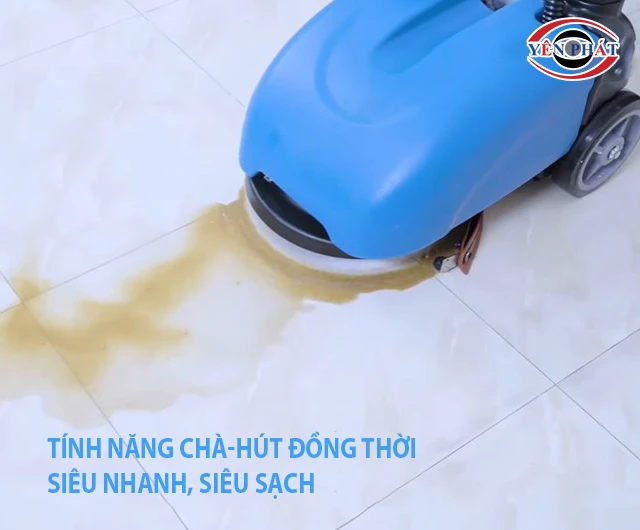 chà-hút siêu nhanh, siêu sạch
