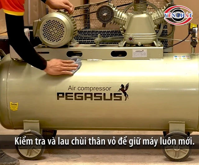 vệ sinh Máy nén khí 2 cấp