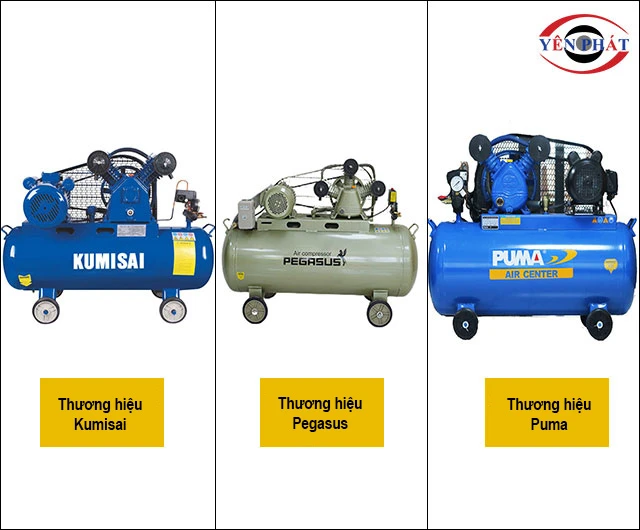 các thương hiệu máy nén khí xoắn ốc lớn