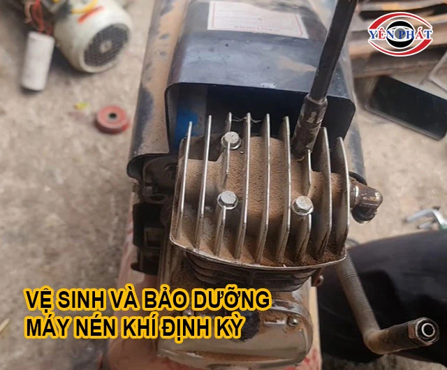 vệ sinh và bảo dưỡng máy nén khí