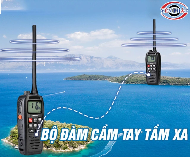 Bộ đàm cầm tay tầm xa: Liên lạc xa nhất bao nhiêu Km?