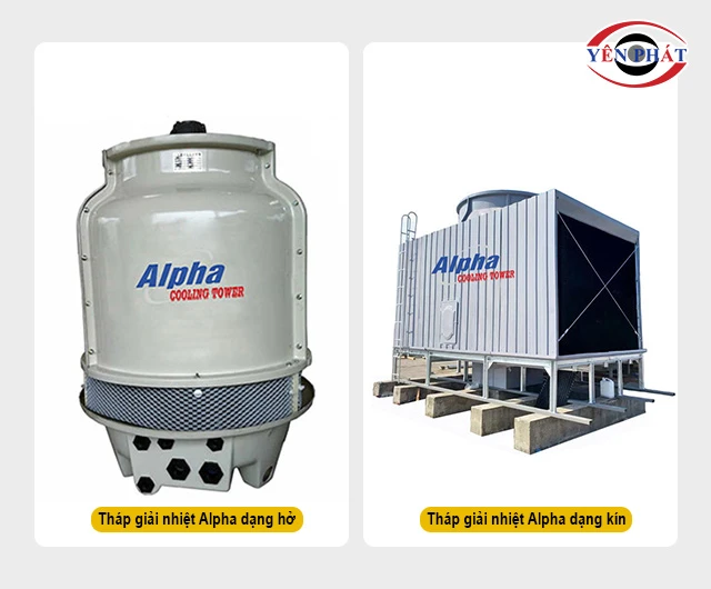 phân loại tháp giải nhiệt Alpha theo cơ chế tuần hoàn