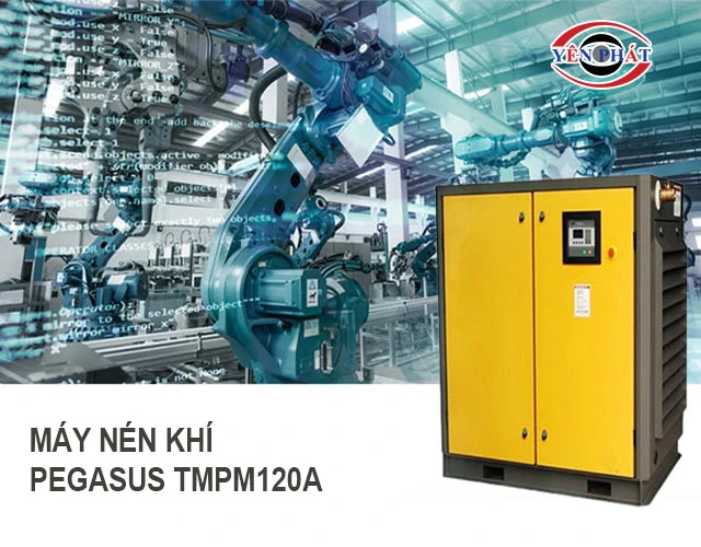 Máy nén khí trục vít Pegasus TMPM120A
