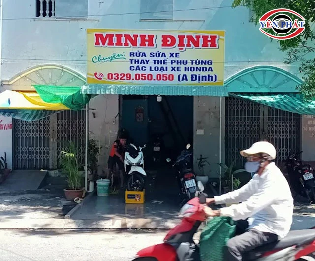 Tiệm vệ sinh xe Minh Định