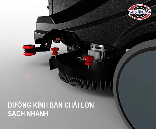 Đường kính bàn chải lớn