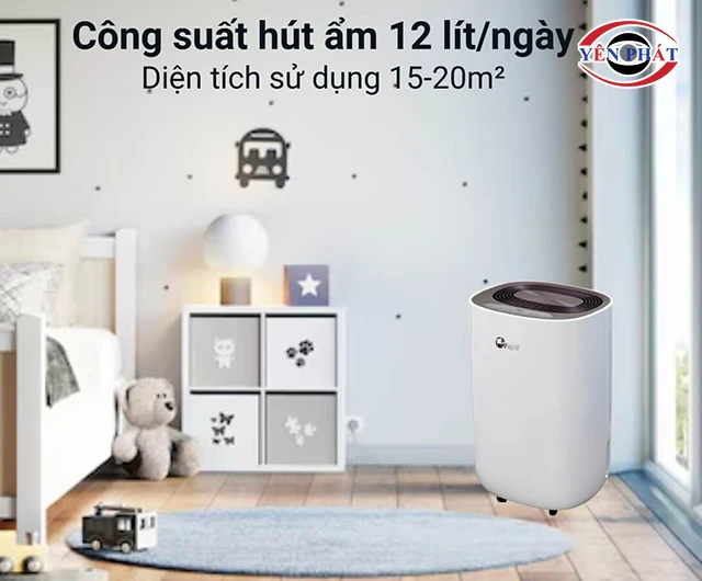 công suất của máy hút ẩm FujiE HM-912EC-N