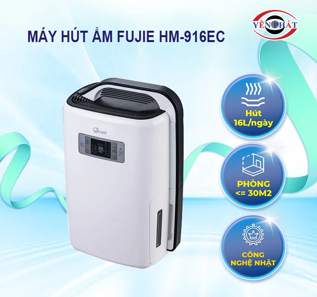 máy hút ẩm FujiE HM-916EC