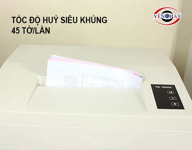 tốc độ huỷ siêu lớn