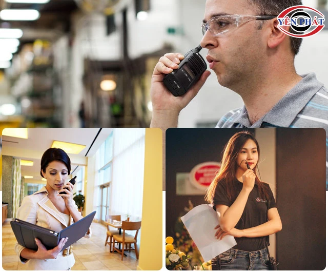 Ứng dụng bộ đàm kỹ thuật số