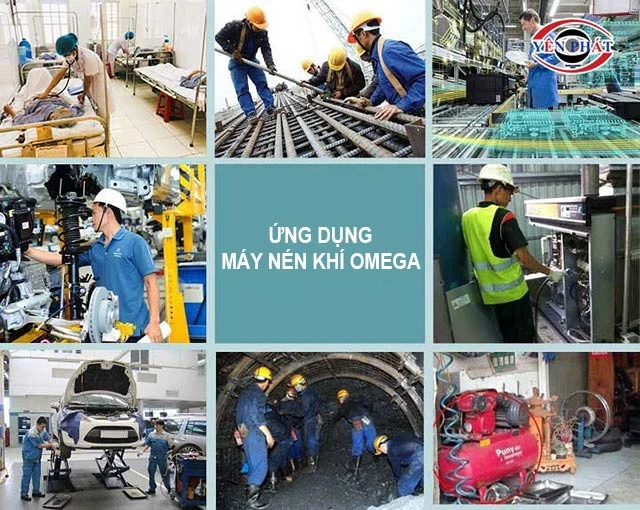 Ứng dụng của máy nén khí Omega