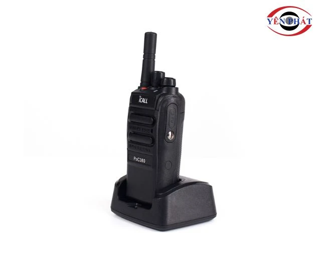 Máy bộ đàm 15km iCALL PoC380 pin khủng