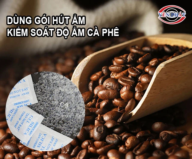 Sử dụng gói hút ẩm 