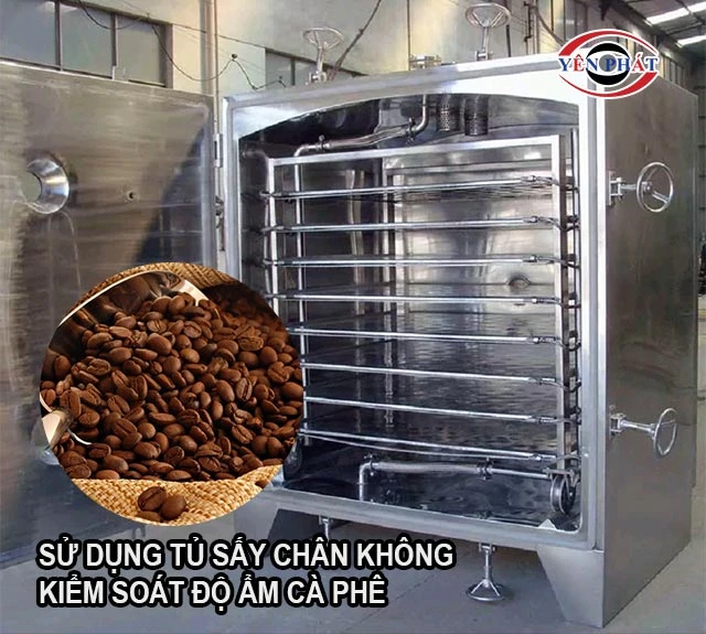 Sử dụng tủ sấy chân không