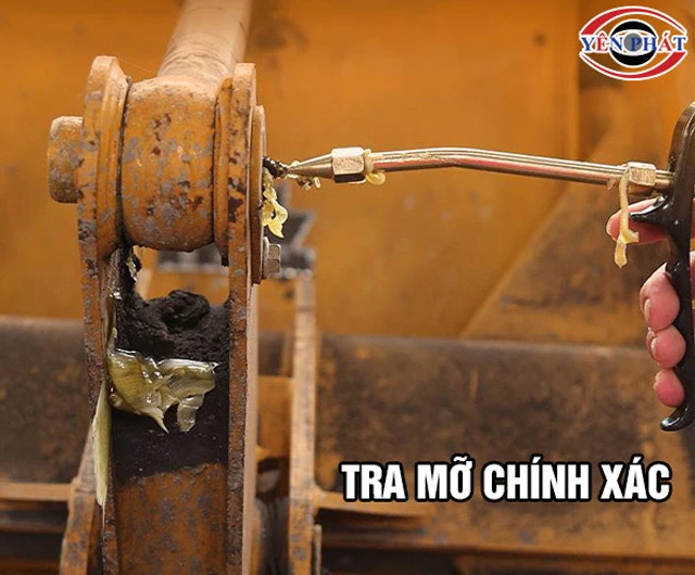Máy bơm mỡ Kocu tra mỡ chính xác