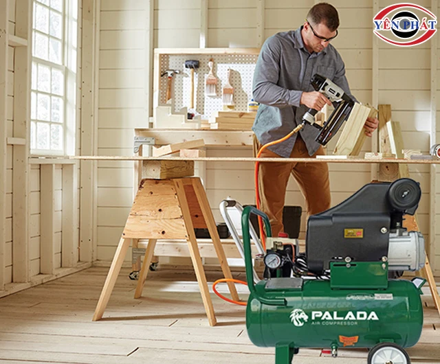 Máy khí nén mini cầm tay Palada BM 2524
