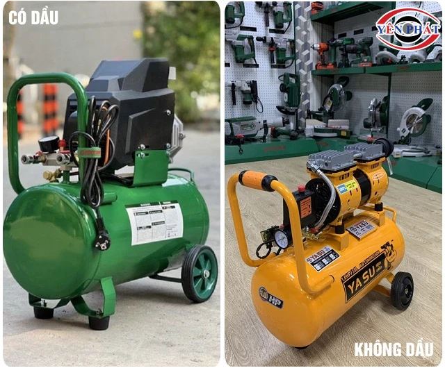 Phân loại máy nén khí mini cầm tay